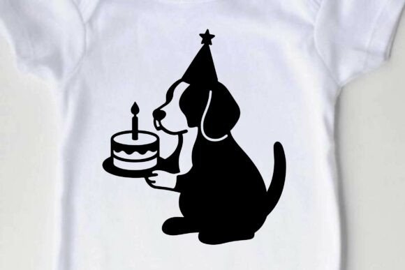 Birthday SVG, Dog Birthday, Dog Clipart