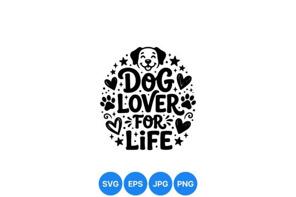 Dog Lover Life SVG Design