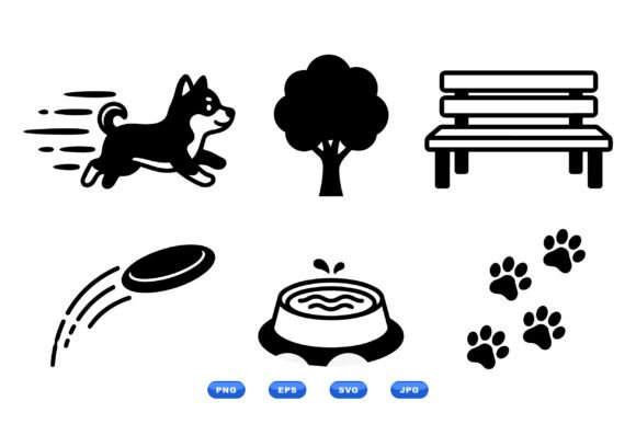 Dog Park Icon SVG Pack Review