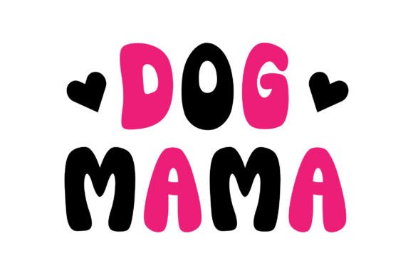Free Dog Mama SVG PNG T-shirt Design