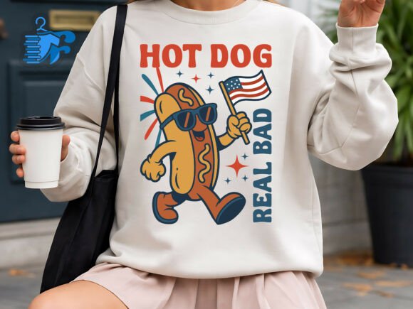 Hot Dog Real Bad SVG Review